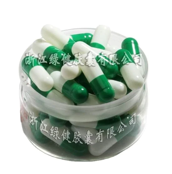 pink  green red white  Empty capsule gelatin capsule size 0 tansparent