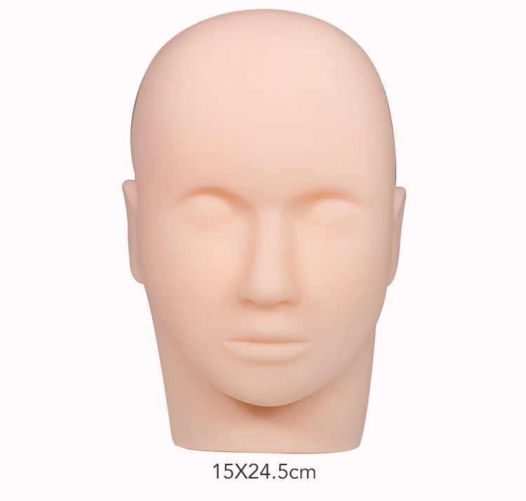 Comelylash Silicone Model Eyelash Supplies Nannequin Head Training Head Mannequin Head Lash Eyelashes