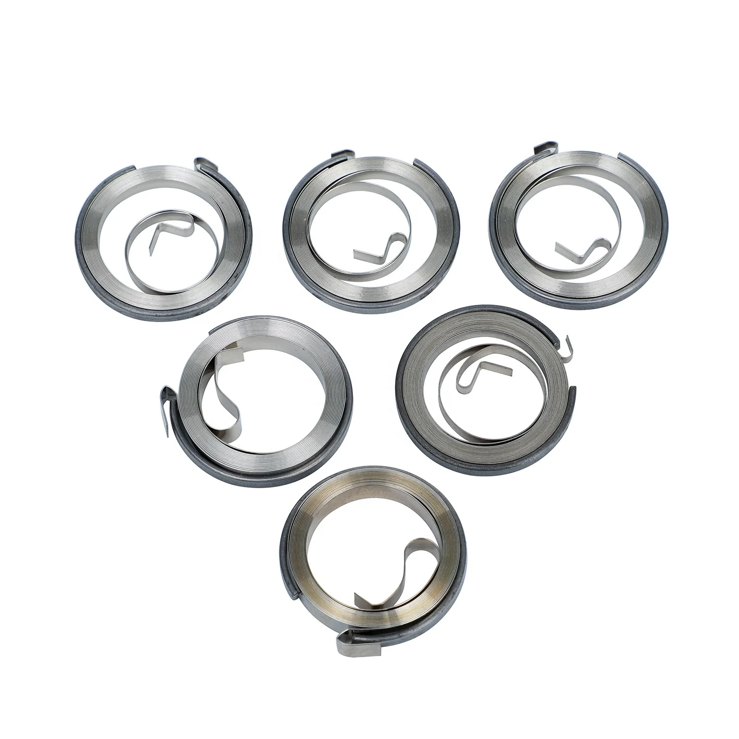 Custom metal flat spiral coil spring and flat coil spring and volute spring