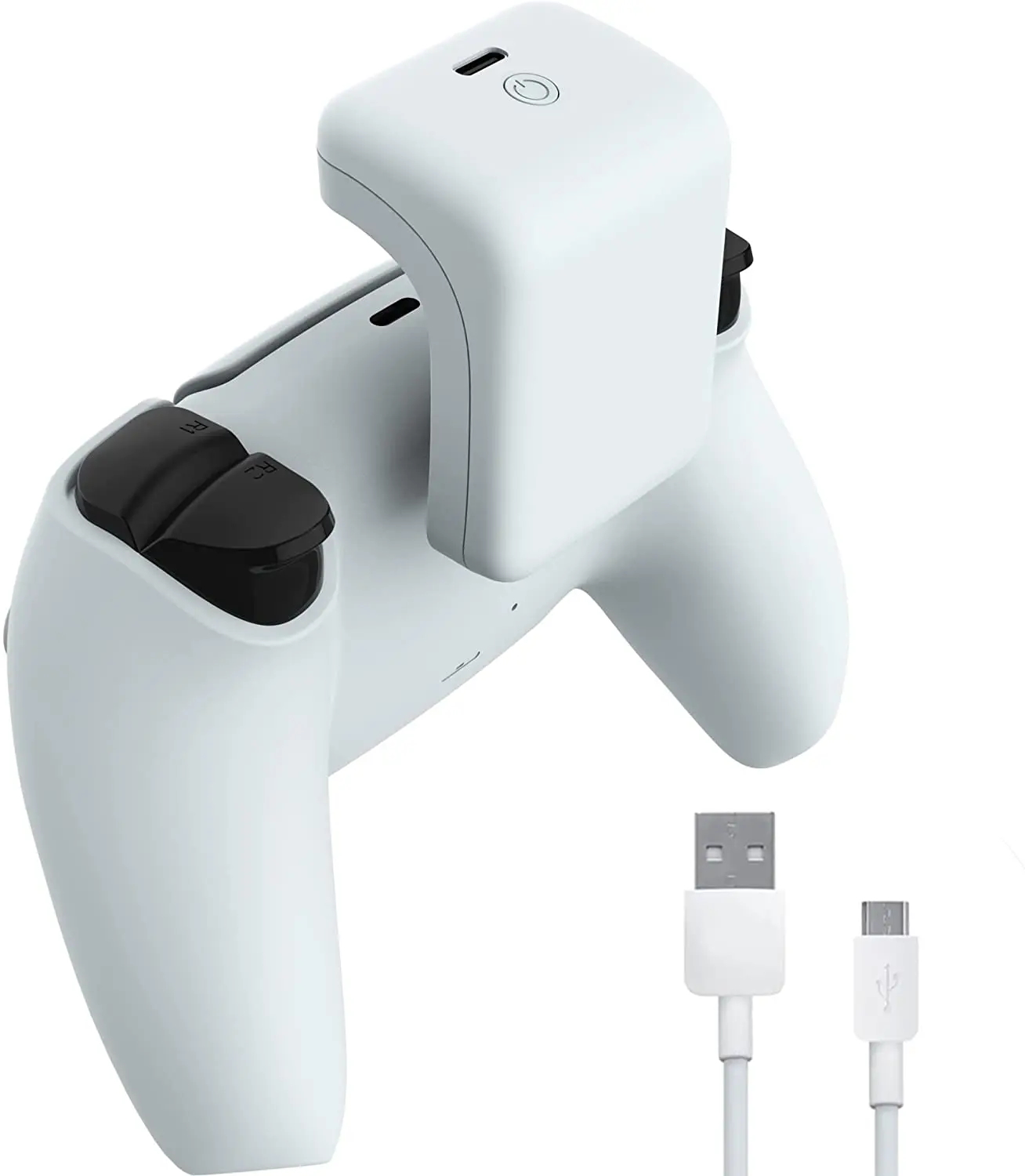 hot wireless controller battery back up charge 1800mah battery pack for ps5 controller other game accessories