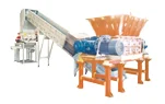 jwell machine Jwell DYTSS-32100Heavy Duty Two-Shaft Shredder for Plastic  Recycling