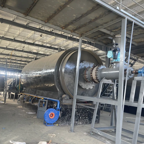 10tpd pyrolysis machine waste plastic to bio diesel and petrol plant with ISO/CE