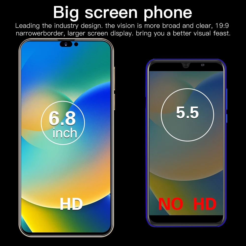 Factory Wholesale High Quality I14 Pro Max Smart Phone Mobile Phones