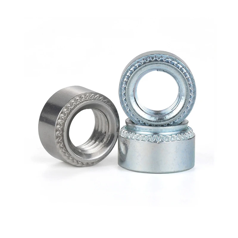 Rivet Round Nut Iron Custom M8 M6 M10 M5 M12 M4 M22 1/4 Inch Self Clinching Nuts For Industrial