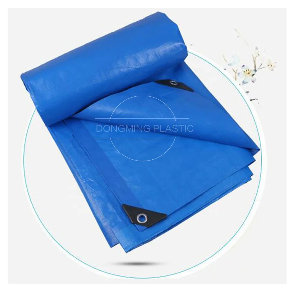 Good price HDPE 9ft 12ft Blue Color 150gsm Waterproof Truck Maruyama Heavy Duty PE Tarpaulin Sheet For Tent rubber tarpaulin