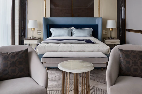 Dubai used 3 star hotel wood bedroom furniture sets for sale