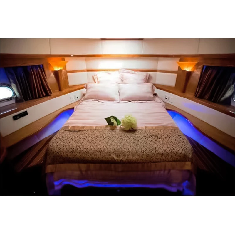 53ft China wholesale throttle control luxury fiber glass boat for sale