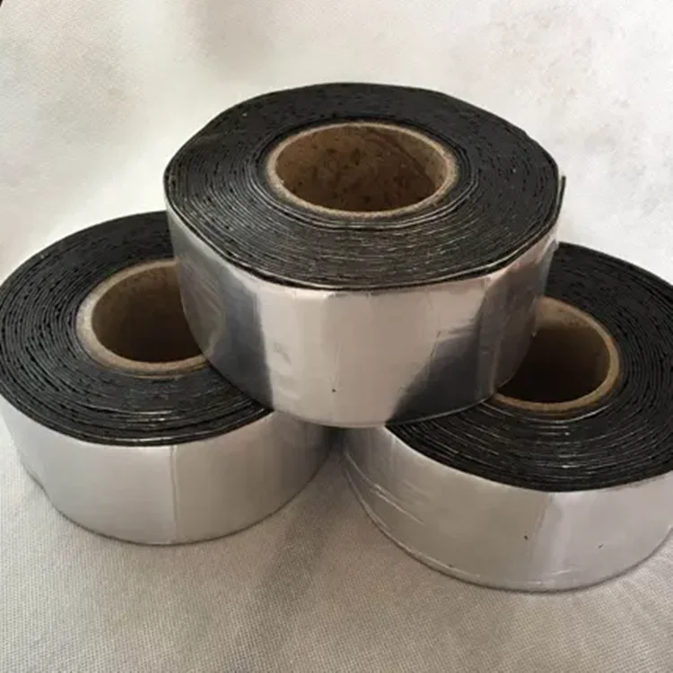 office stationery roofing aluminum foil autohesion waterproof tape butyl rubber sealing rubber