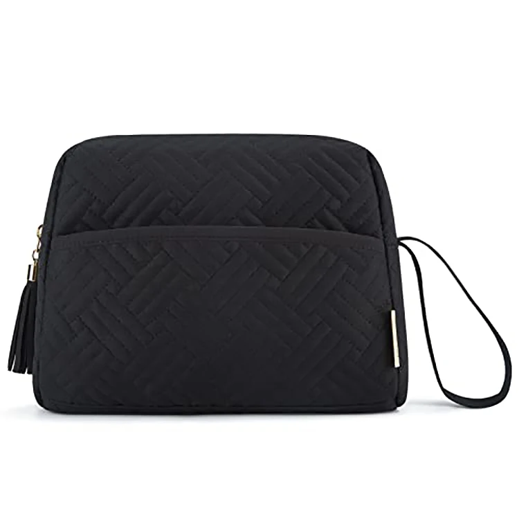 Fashion Design Waterproof Soft Fabric Home Travel Elegant Cosmetic Bag Festive Gift Makeup Bag