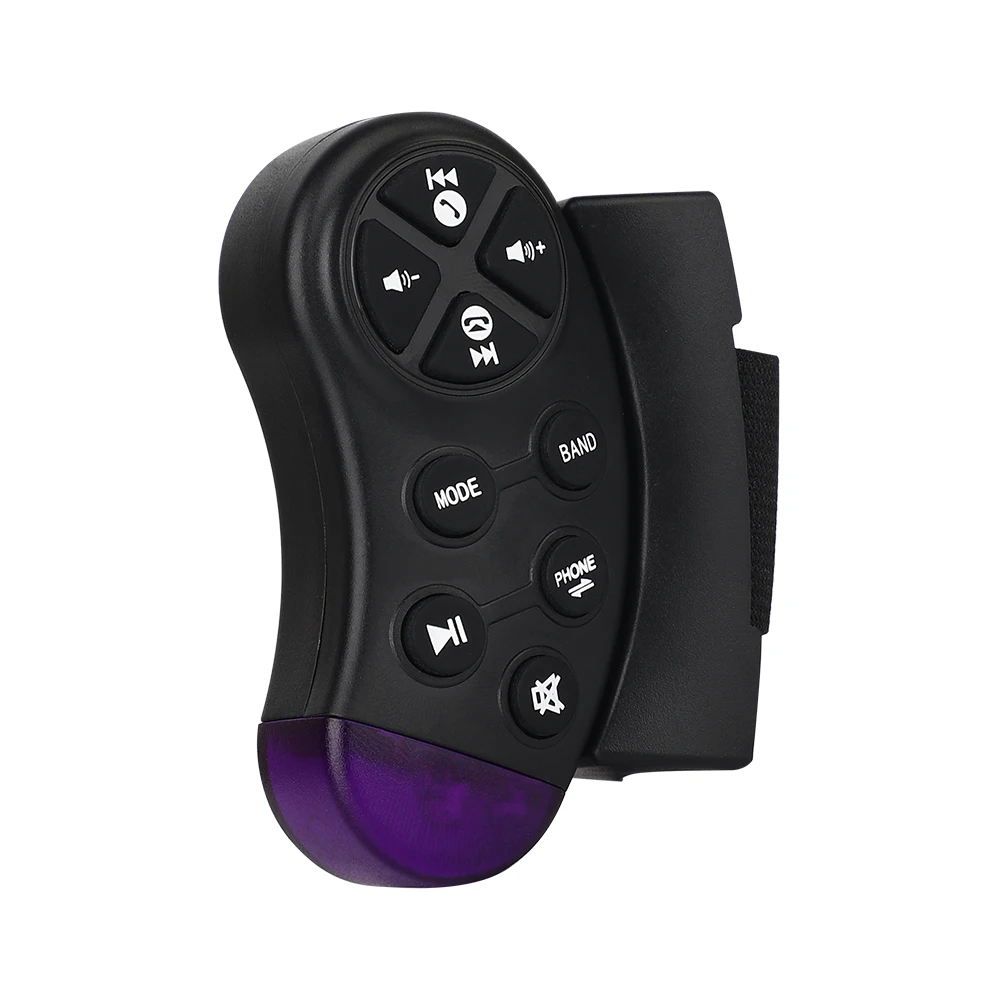 Purple Car Steering Wheel Remote Control Button Wireless  Radio Remote Control
