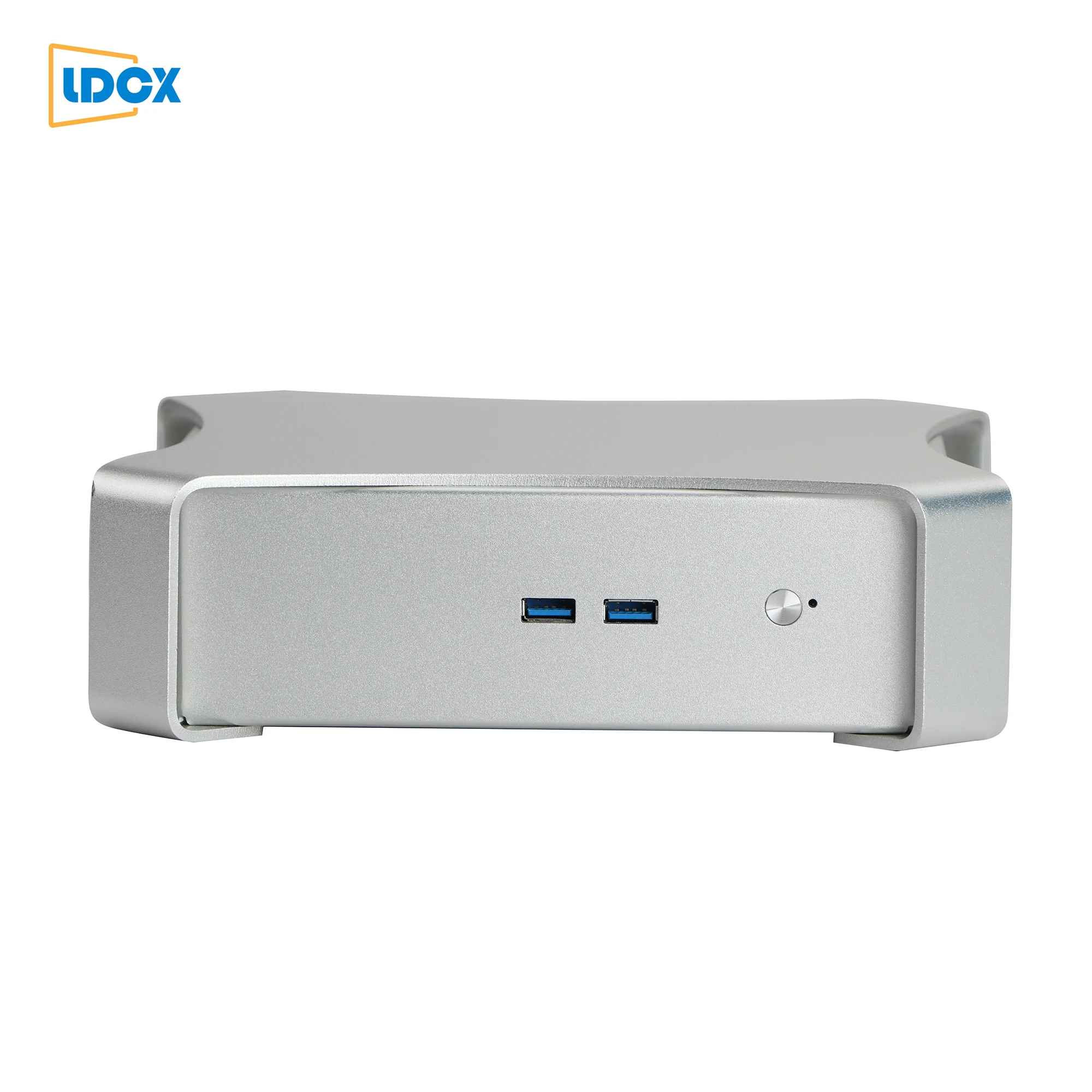 
LDCX X3 pure aluminum special shaped desktop ITX Mini PC computer case 