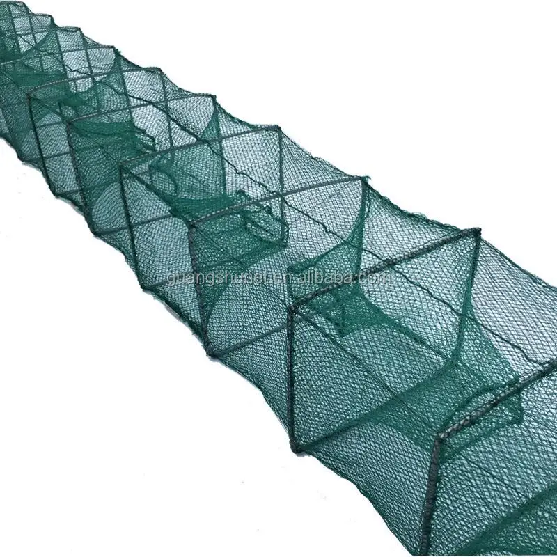 Cone Entrance Able to Captures a variety of prey Rectangular Bait Trap for crab shrimp and more