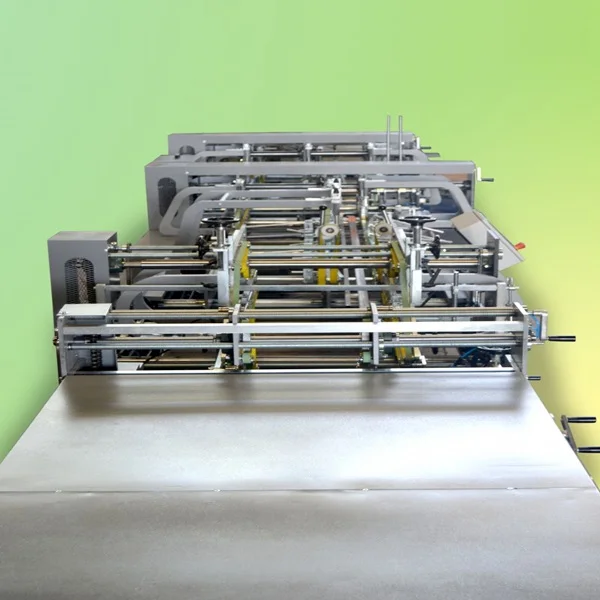 Carton Box Folder Gluer Machine Four Points