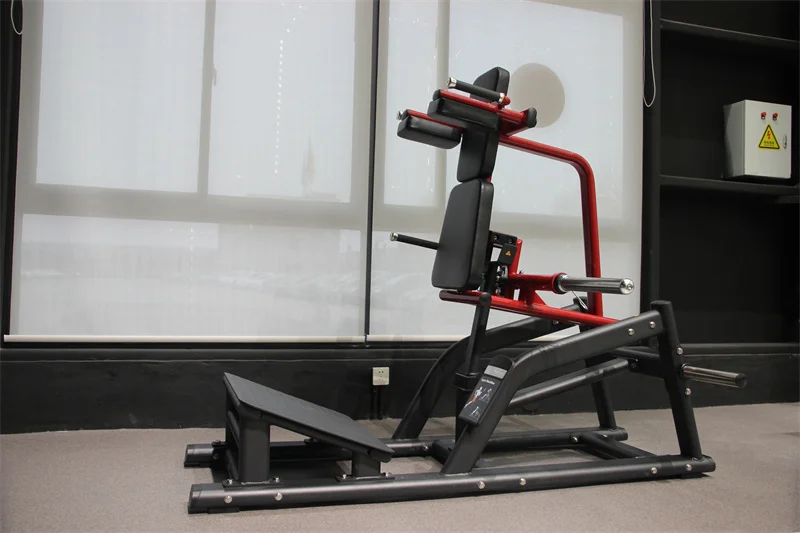 Minolta Wholesale Best Quality Standing Free Weight Plate Loading Fitness Exercise Super Gym Equipment V Squat Trainer