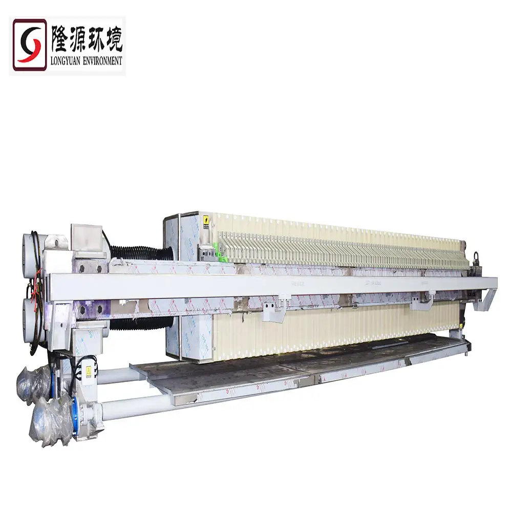 ZHEJIANG LONGYUAN Opening Automatic Chamber Membrane 236gb244  filter Press Filter Ceramic Dewatering Filter Press