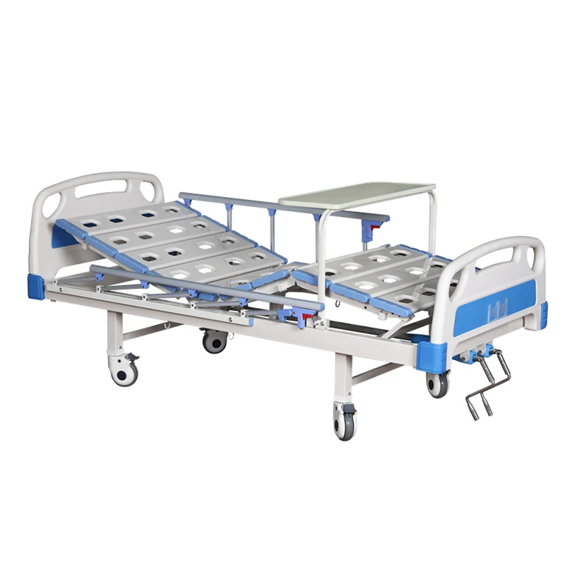Medical Equipment 2 Crank Manual Patient Bed Medical Hospital Bed For Sale