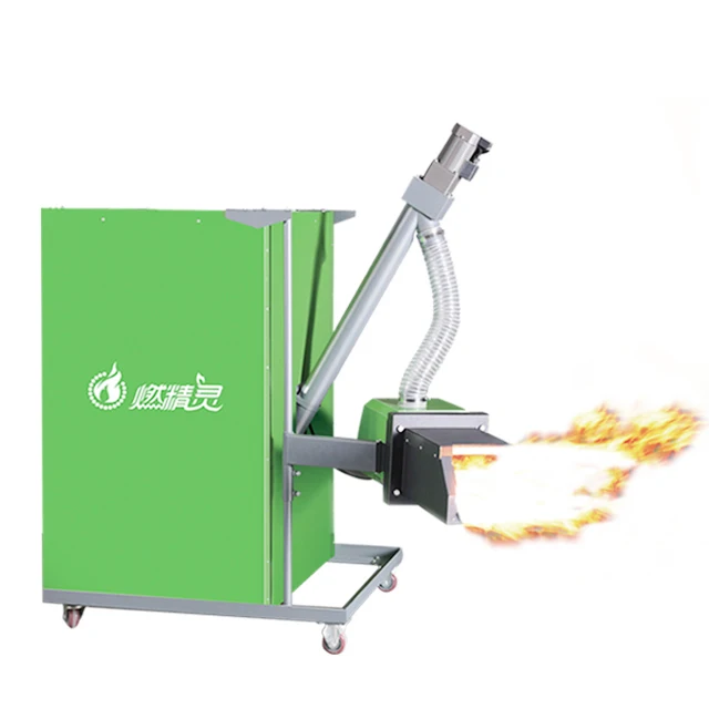 
12 Months Warranty Automatic Ash Cleaning Biomass Wood Pellet Burner 