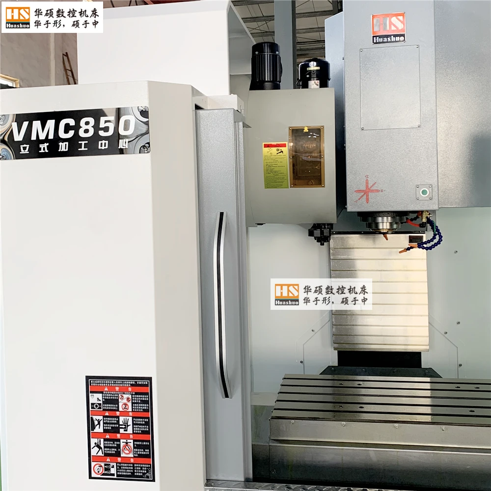 VMC850 With Chip conveyor chain  New Condition Automatic Vertical Fanuc GSK Control Systems Buy Sales