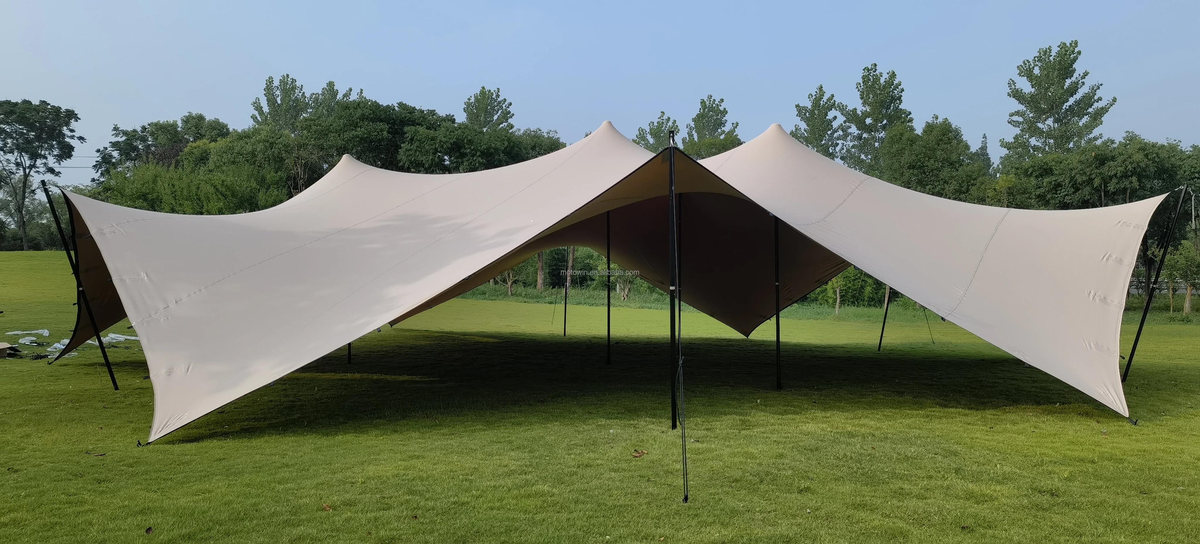 New style portable popular big bedouin luxury outdoor waterproof stretch event tent