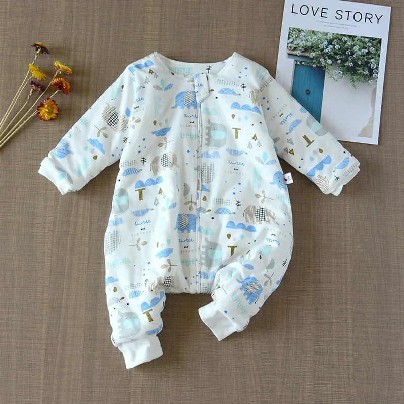 Одежда высокого качества для малышей; Одежда с длинными рукавами для маленьких девочек на осень-весну, комбинезон для новорожденных От 0 до 3 лет из чистого хлопка комбинезон