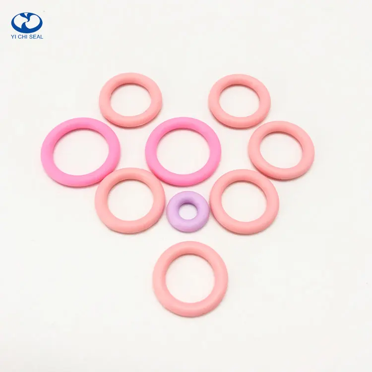 Manufacturer custom food grade silicone gasket blue valve rubber nbr epdm O-ring oring o ring seal