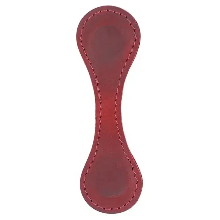 Custom Handmade Leather Magnetic Bookmark Leather Magnetic Bookmark Clip