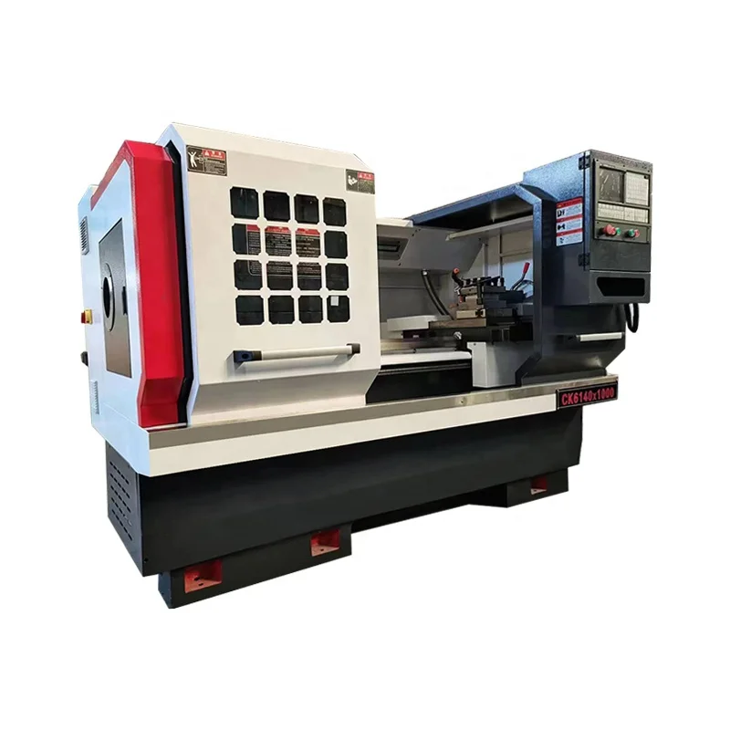 CNC lathe machine CK6140 high precision for metal ,flat bed lathe hot products made in China