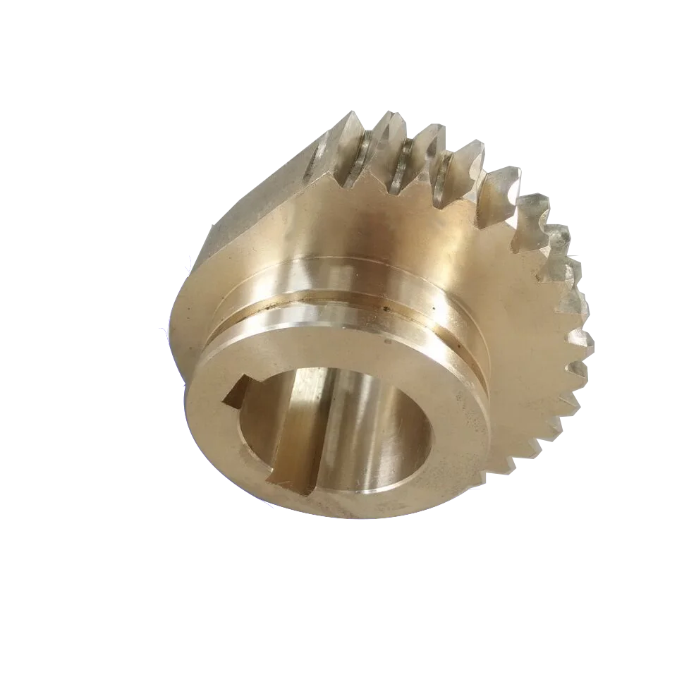 Manufacturers provide high quality wear-resistant CuAl10Fe3 worm gear