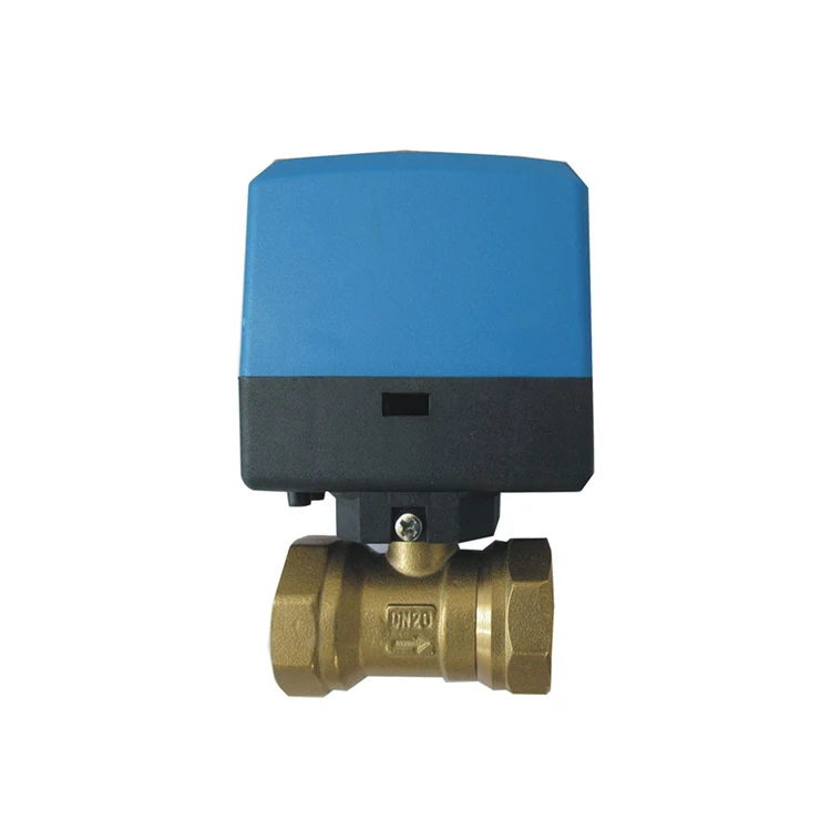 China Most Reliable Manufacturer High Cost-effective motorized brass motor ball valve tonhe timer