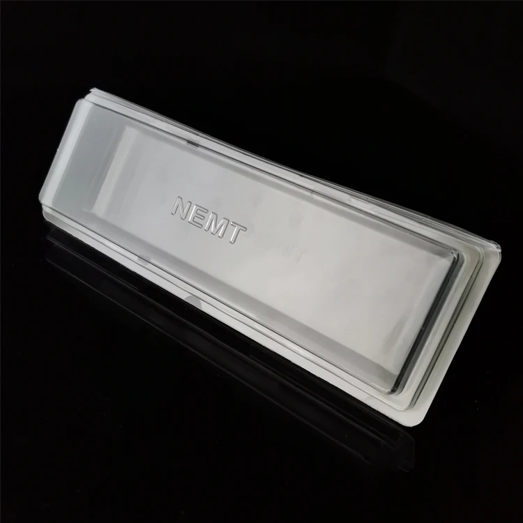 
Professional customized size battery plastic tray blister packaging wholesale with lid 