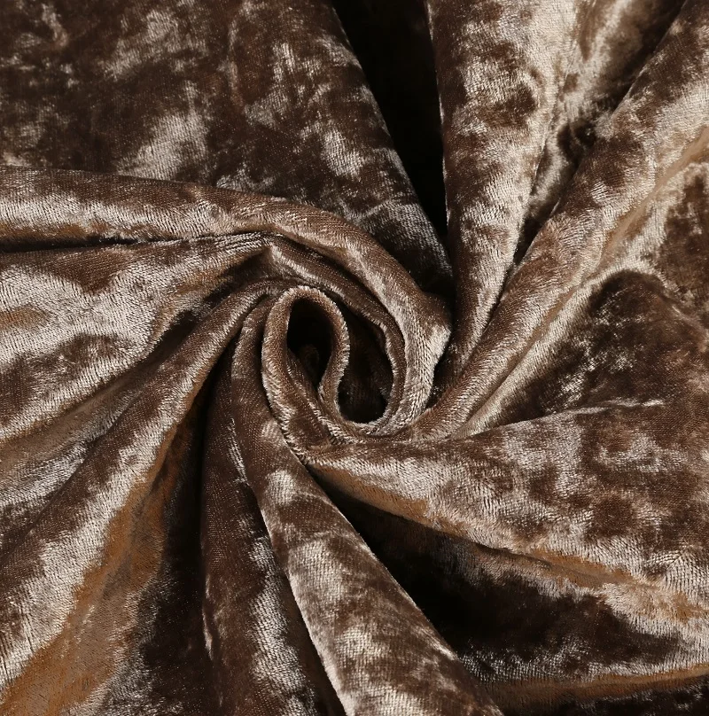 Crushed Velvet China Manufacturer 100% Polyester Sofa Upholstery Fabric Ice Crushed Velvet Fabrics