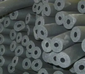 Pipes Insulation Rubber Foam Black Rubber Insulation Tube  Closed Cell FoamPipe chilled water pipe rubber foam heat insulation