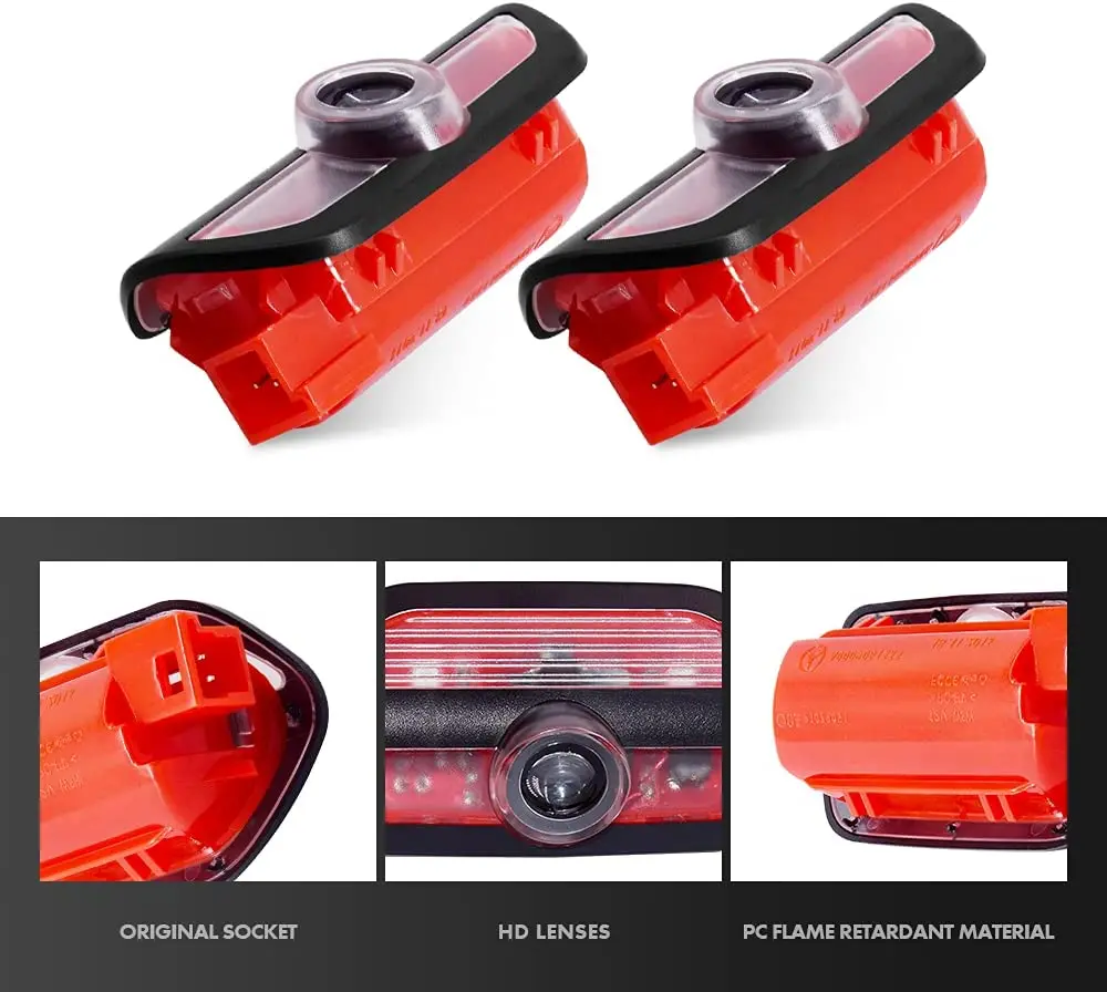 For Maybach Mercedes Benz W220 W211 W222 S320 S500 S560 S600 Car Styling Maybach Logo Projector Light LED Car logo Door Light