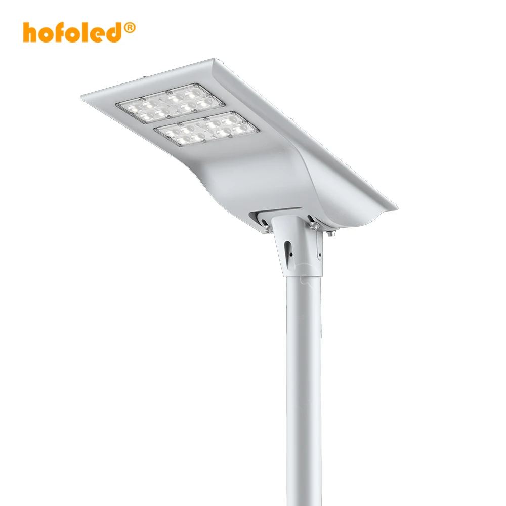Outdoor Road Lighting Ip65 Waterproof Integrated All in One Outside Led Solar Powered Street Light