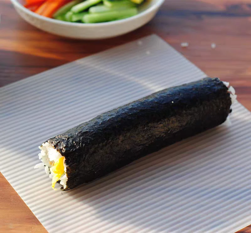 Food Grade Sushi Roll Making Pads Easy Clean Reusable Rice Sushi Roll Mats Soft Non-stick Silicone Sushi Rolling Mat