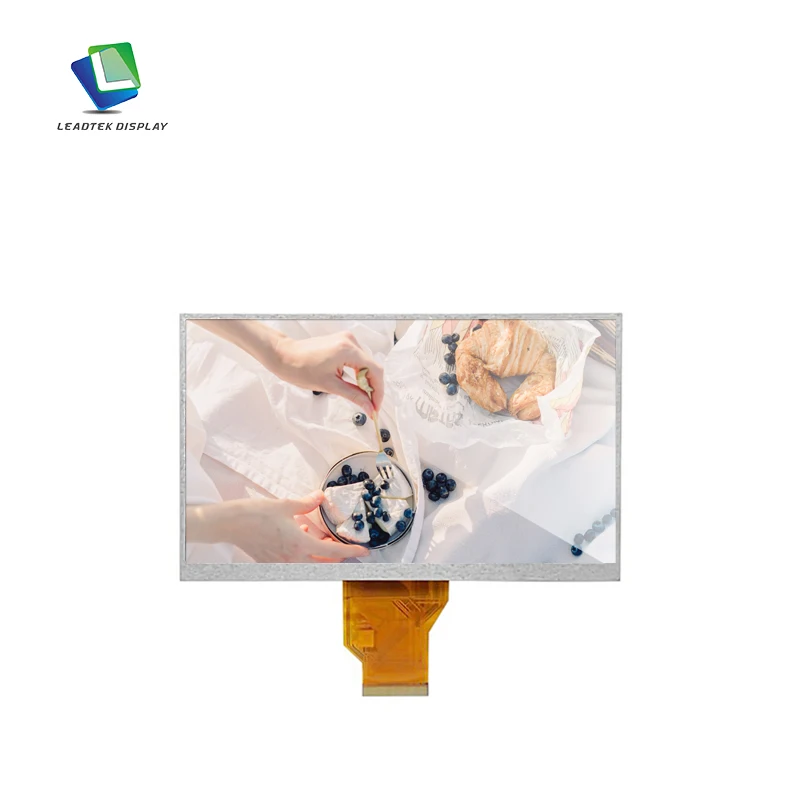 automotive lcd display 7 inch RGB connector TN normally white 800*480 resolution lcd module