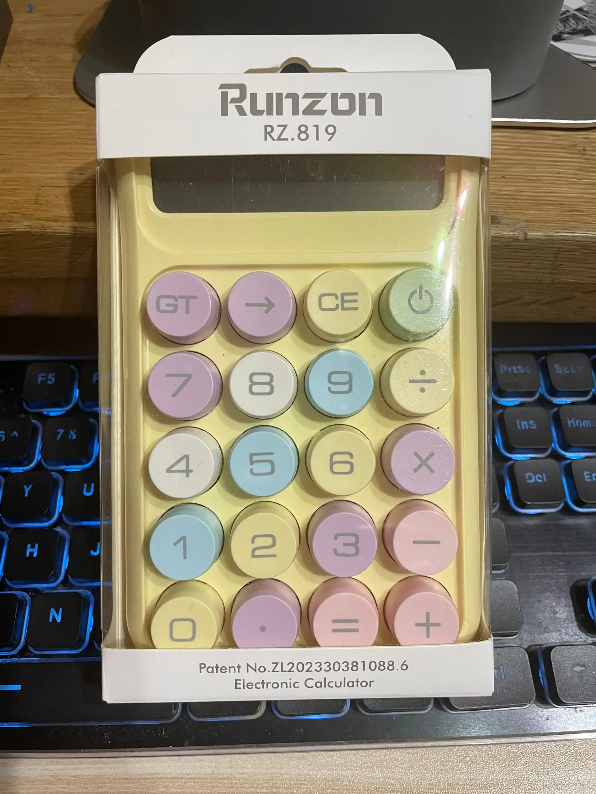 Best Wholesale 8179 pro New arrival student office transparent 10 digits table calculator Electronic desktop Calculator