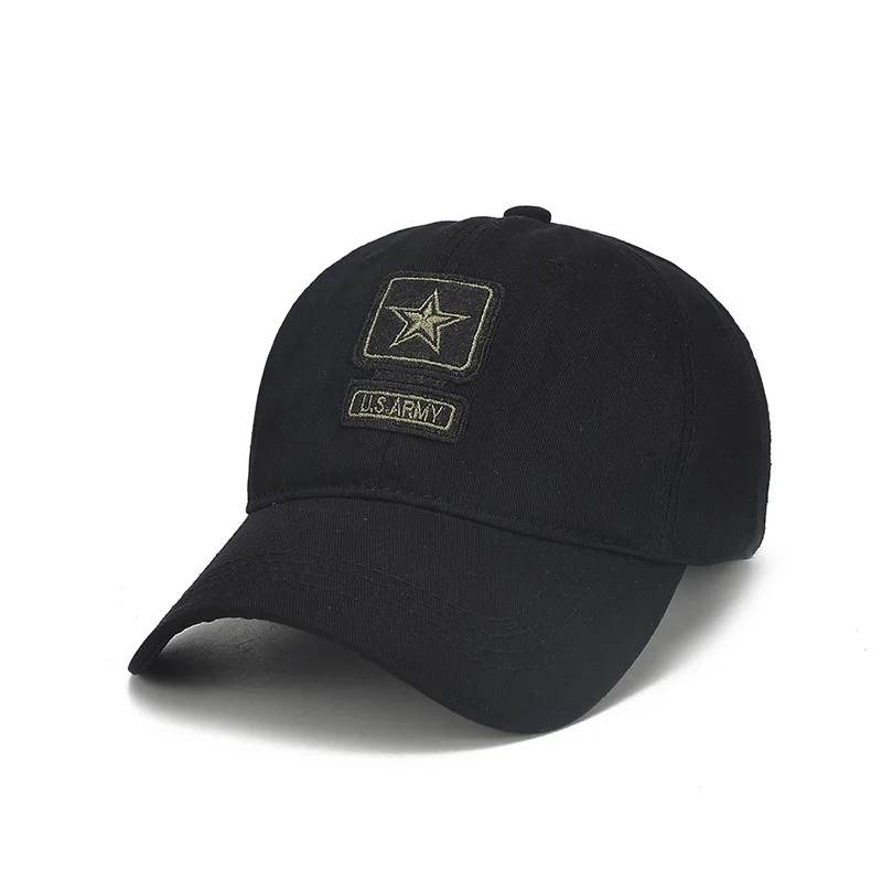 Аудит летняя уличная спортивная вышитая черная бейсболка