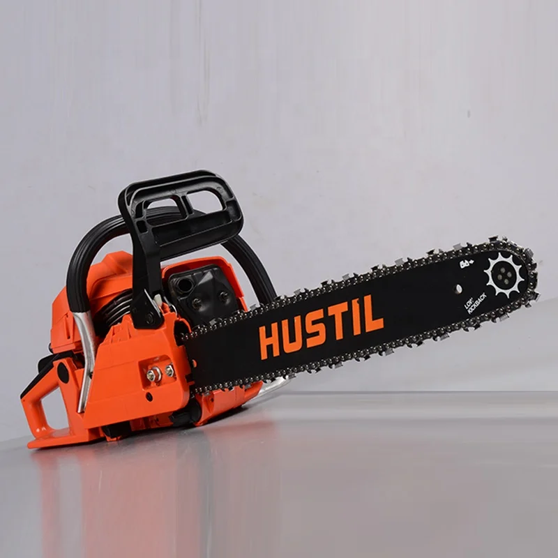 O O Power Chainsaw 58cc Gasoline 5800 Chain saw For Garden Cutting