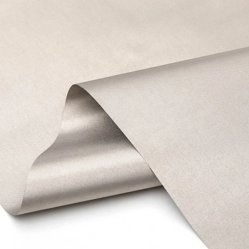 TK-PW-075R 1380MM Plain conductive fabric emi emf emc ems rf rfid shielding radiation protection fabric