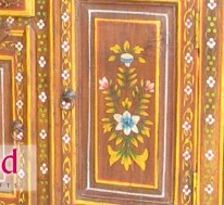 hand painted buffet living room furniture india