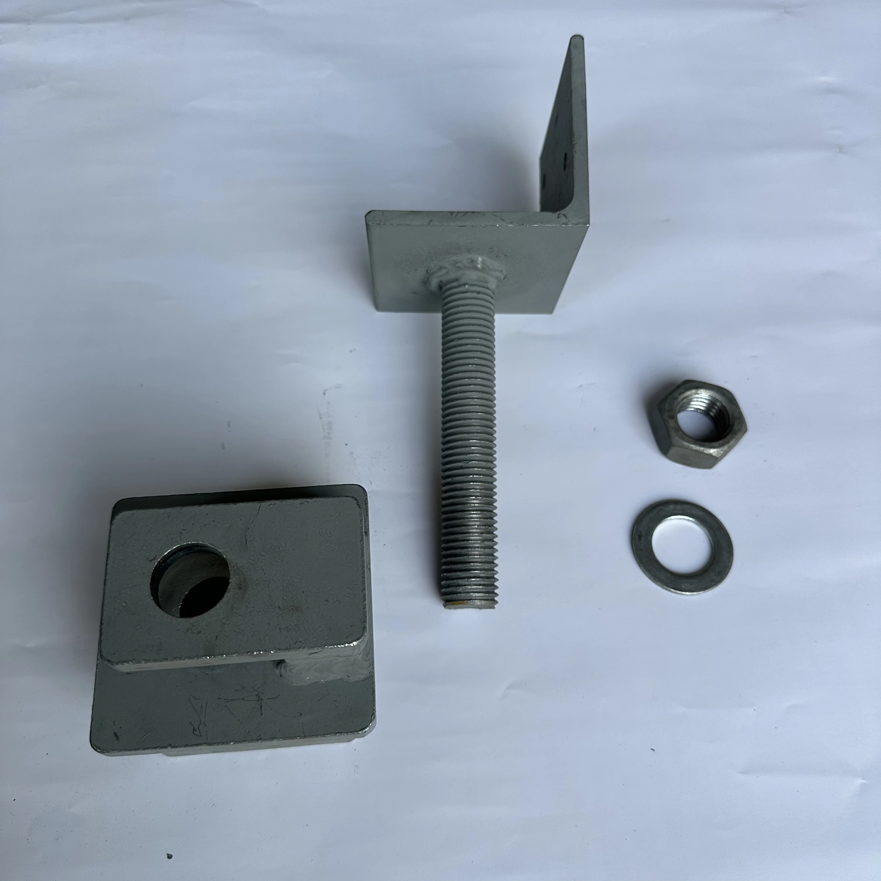 Adjustable Steel Post Support for Stamping Pier Hot Dipped Galvanized and Painted Surface Concrete Stump Metal Stamping Parts