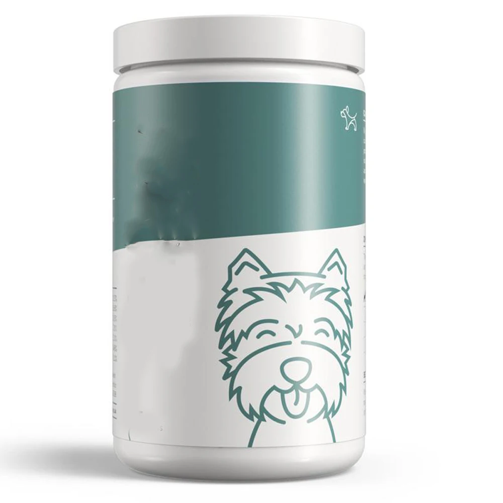 3oz 4oz 5oz 6oz 8oz 10oz 12oz 16oz Wholesale Cheap Food Grade clear PET Plastic Dog Treat Jar with Screw Lid