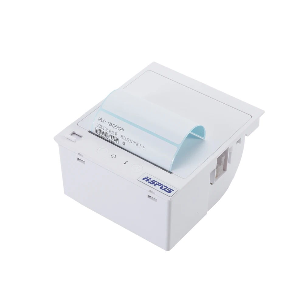 New Design 3inch 80mm Thermal Receipt Label Panel Printer USB Serial LPT Connect 12V 24V for Kiosk Machines