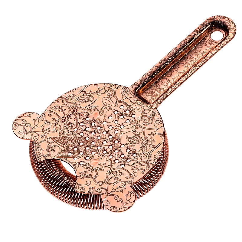 New Design Bar Accessory Metal Strainer Stainless Steel Cocktail Strainers
