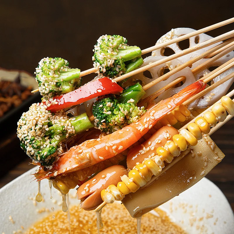 vine pepper flavor Bobo chicken seasoning cold eating hotpot skewer base green pepper oil clear oil hot pot base snack condiment