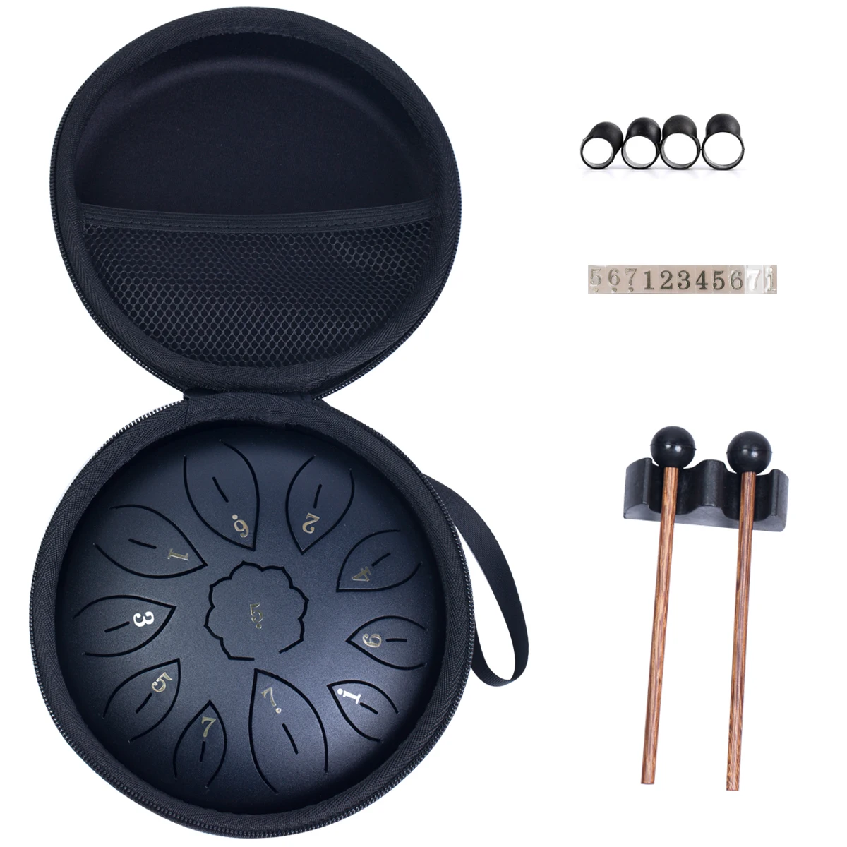 Hot sell Adult Children Beginners Worry-free Drum Steel Tongue Drum Ethereal Drum Hangdrum