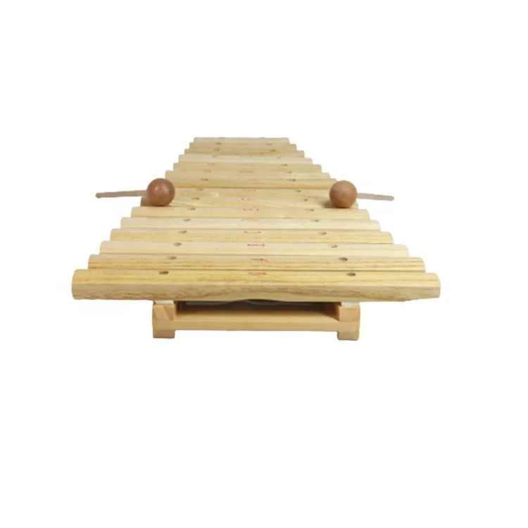 Ali baba top products Natural Color 15-Key xylophone, Percussion Musical Instruments orff xylophone for Baby