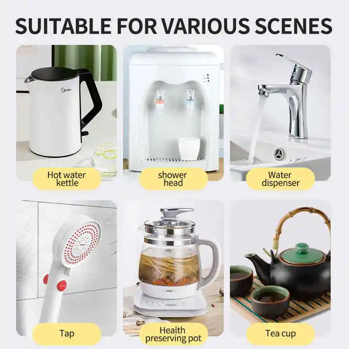 Anti Bacterial Food-Grade Water Bottle Solid Cleaning Tablets Disposable Odor and Scale Remover for All Drinking Containers