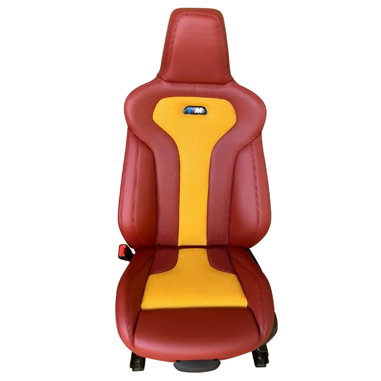 Car interior accessories sport racing bucket seats customize leather cover and sponge seat For BMW f30 f80 f10  M3 M5  upgrade